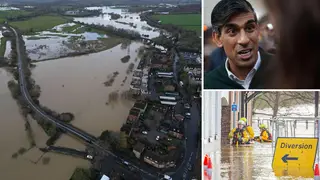 Rishi Sunak said people affected by floods should be reassured about the response