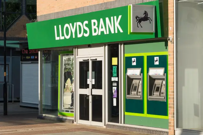 LLoyds Bank, Willow Place Shopping Centre, Corby, Northamptonshire, England, United Kingdom