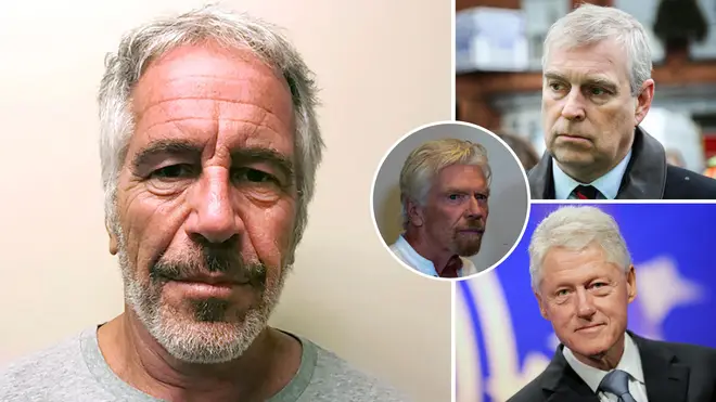 A victim of Jeffrey Epstein claimed sex tapes were taken of the Prince Andrew, Bill Clinton and Sir Richard Branson, court documents have disclosed.