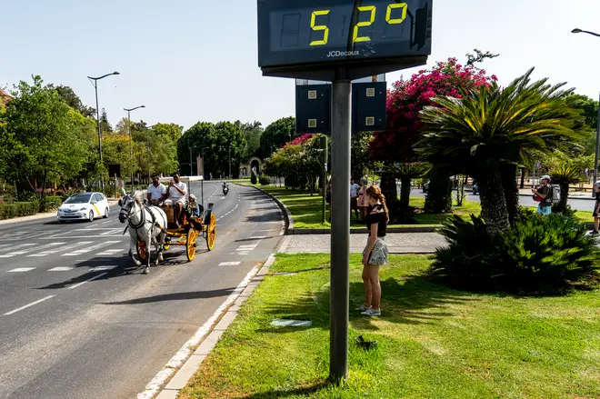 Aemet Activates Orange Heat Warning In Seville