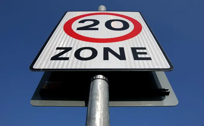 The slow roads have been attributed to the capital's widespread 20mph speed limits.