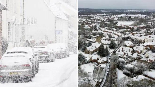 Snow is set to batter the UK again next week