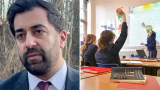 First Minister Humza Yousaf addressed the concerns raised by his educators