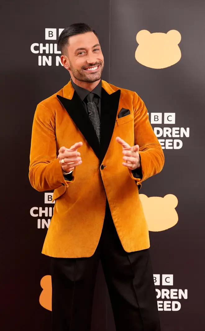Giovanni Pernice at the BBC Children In Need telethon at BBC Studios in Salford. Picture date: Friday November 18, 2022