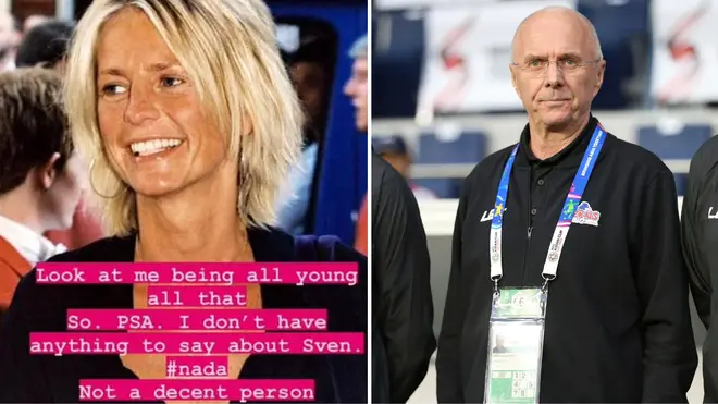 Ulrika Jonsson said Sven is 'not a decent person'