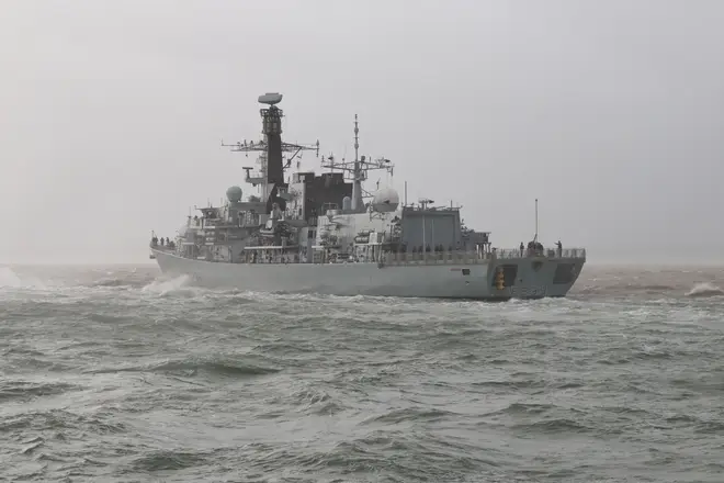 The Royal Navy frigate HMS Richmond is on its way to support operations in the Red Sea