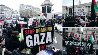 Protests have been taking place across London since the war in Gaza broke out in October