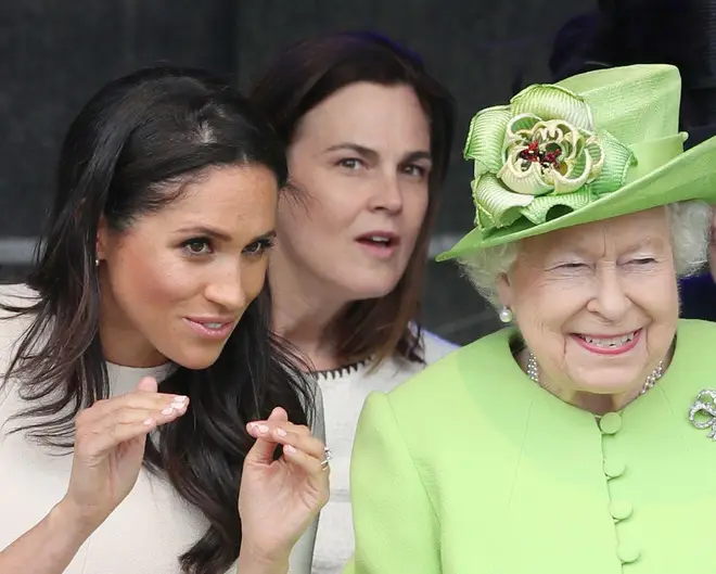 The Queen and Meghan