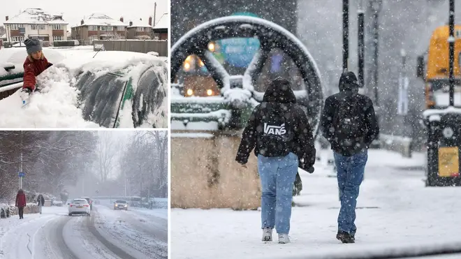 These are the postcodes where cold weather payments have been triggered.