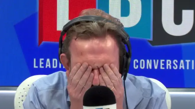 John in Chelmsford left James O'Brien with his head in his hands