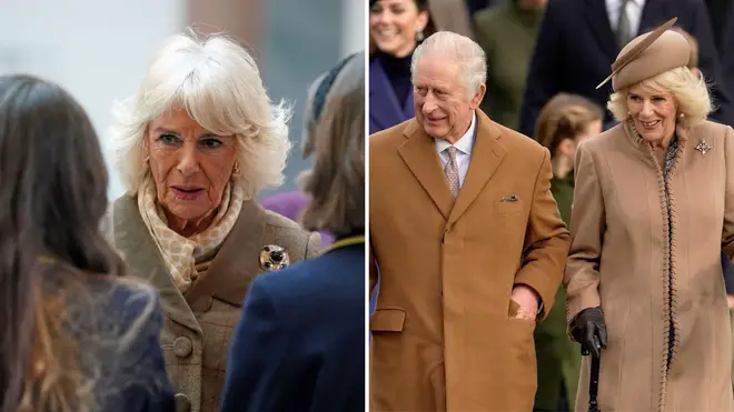 Queen Camilla has spoken out on the King's procedure.