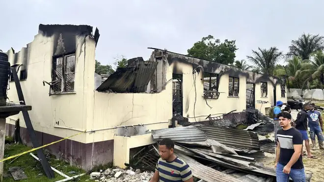 Guyana-Dormitory Fire