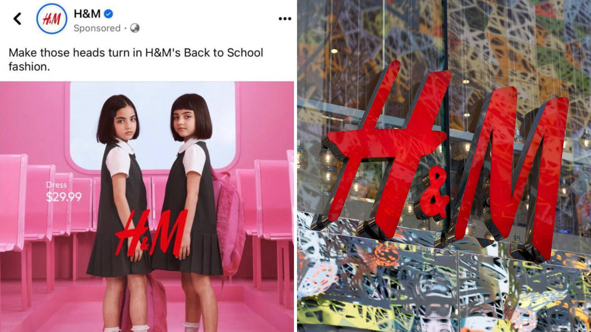H&M pulls school uniform ad as retailer is accused of ‘sexualising ...