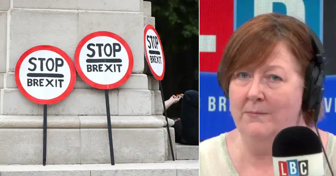 Shelagh heard this caller say he'd leave the UK after a no-deal Brexit