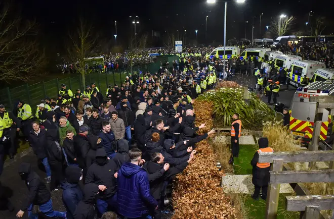 Policing football games costs millions