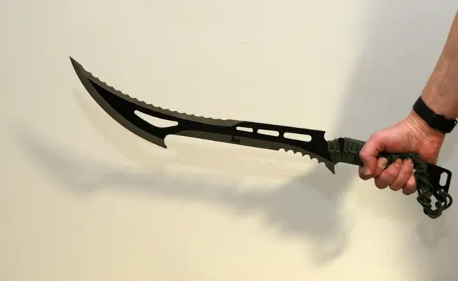 An example of zombie knives.