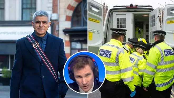 Chris Philp said that Sadiq Khan doesn't give police enough encouragement on stop and search