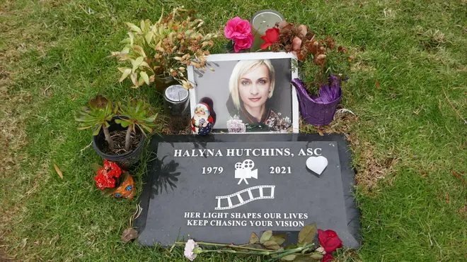 Halyna Hutchins grave