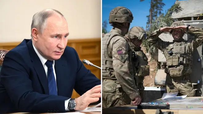 Putin has issued fresh threats to the UK's allies