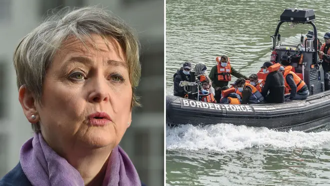 Yvette Cooper has called for better enforcement and returns of failed asylum seekers