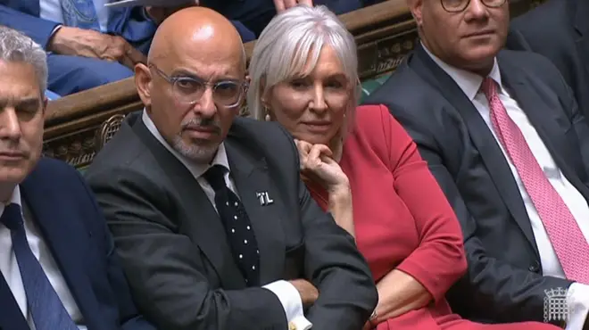 Culture Secretary Nadine Dorries during Prime Minister's Questions in the House of Commons, London. Picture date: Wednesday June 8, 2022.