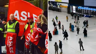 Aslef members are striking for nine days