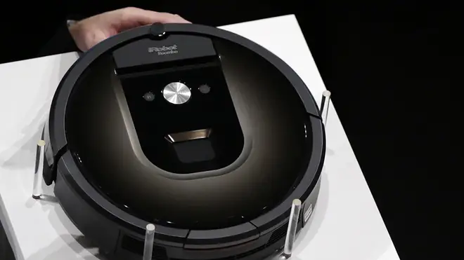 A Roomba 980 vacuum cleaning robot Eugene