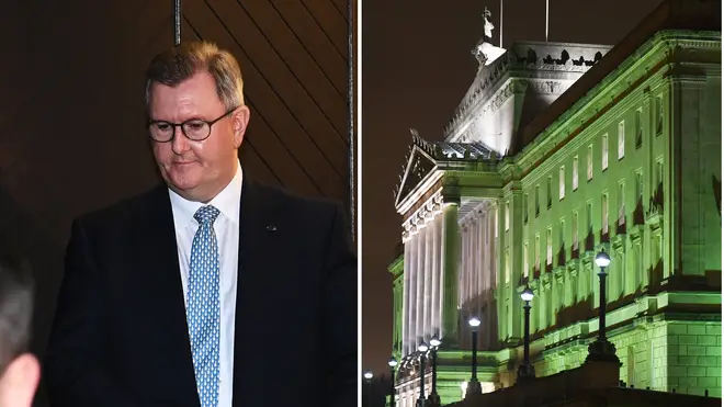 After a long night Leader of the Democratic Unionist Party Jeffrey Donaldson confirmed that the the DUP had finally come to an agreement after crunch talks 