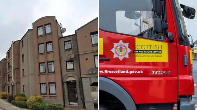 Two women died in the fire in the block of flats