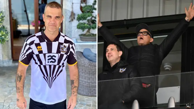 Robbie Williams could be set to take over Port Vale