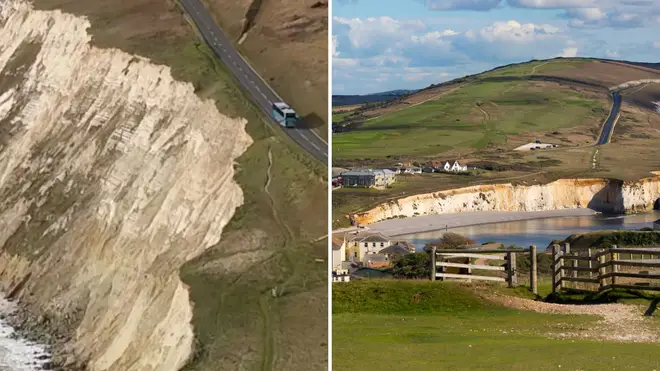 It's feared the route in the Isle of Wight could be closed due to erosion