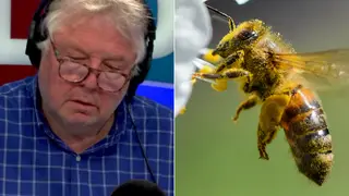 Nick Ferrari had some bad news for hay fever sufferers