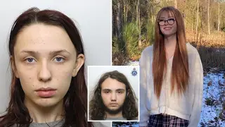 The family of Scarlett Jenkinson (left) who was sentenced Friday for murdering Brianna Ghey (right) has released a statement saying they are 'truly sorry' for their daughter's actions