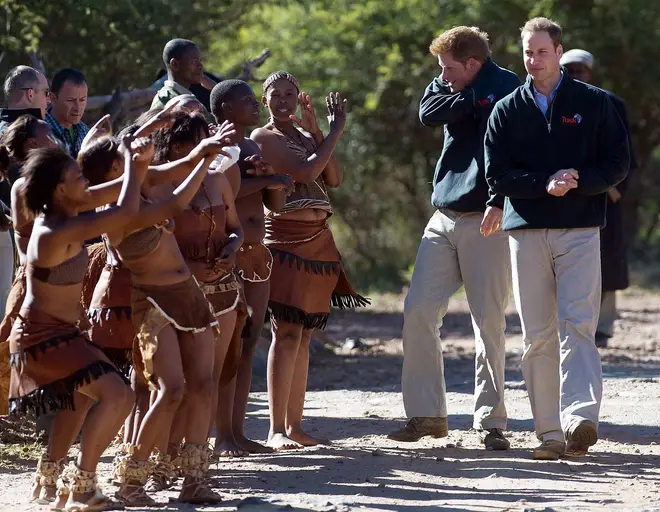 Harry and William had a row over their work in Africa