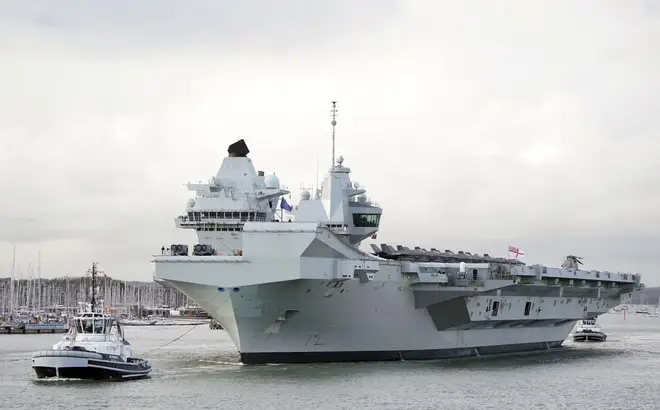 The Queen Elizabeth will be replaced by HMS Prince of Wales