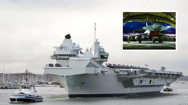 HMS Queen Elizabeth has not been sent to join Houthi strikes - and has now suffered a malfunction