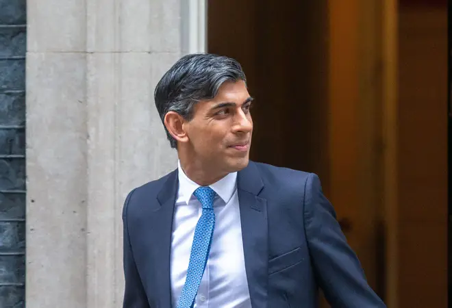 London, England, UK. 31st Jan, 2024. UK Prime Minister RISHI SUNAK leaves 10 Downing Street ahead of PMQs. (Credit Image: © Tayfun Salci/ZUMA Press Wire) EDITORIAL USAGE ONLY! Not for Commercial USAGE!