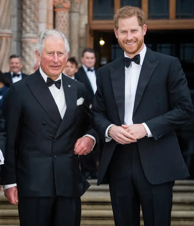 Harry and Charles in 2019