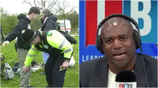 David Lammy was discussing stop and search