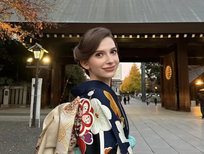 Karolina Shiino, 26, has relinquished her crown