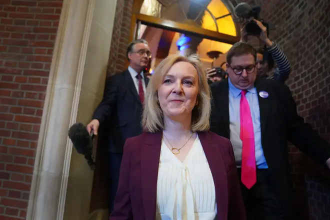 Former prime minister Liz Truss is bid to rally right-wing Tory MPs ahead of the general election