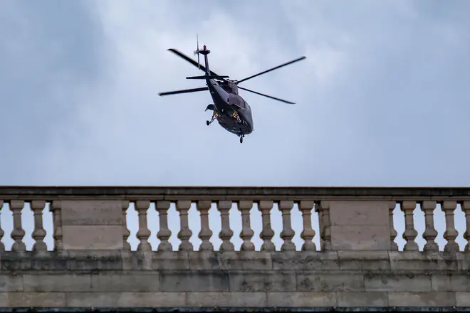 King Charles departed Buckingham Palace in a helicopter, following his cancer diagnosis, announced via a statement yesterday