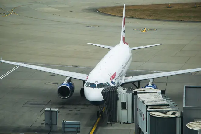 A BA plane at Heathrow (file image)