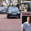 Prince Harry has headed back to Heathrow to fly back to LA to be with Meghan after a 30-minute reunion with Charles
