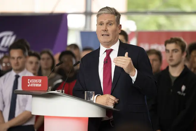 Leader of the Labour Party, Sir Keir Starmer