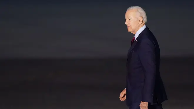 President Biden visits the UK (Joe Giddens/PA)