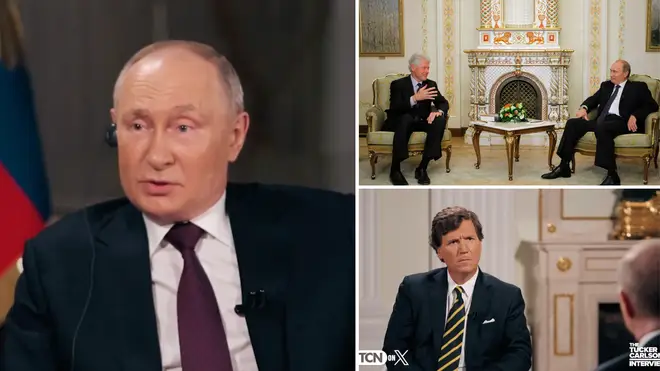 Vladimir Putin has given his first interview in several years