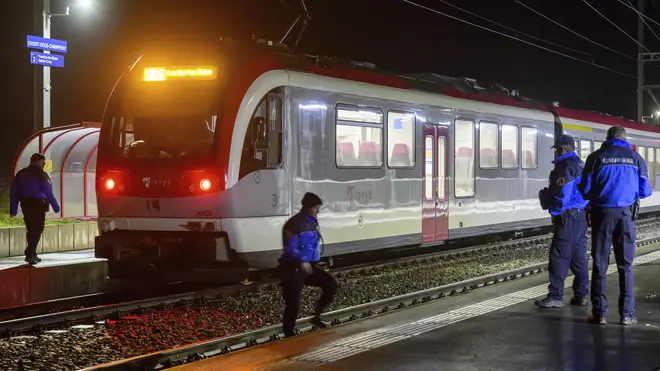 Switzerland Train Hostages