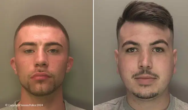 Kaydon Prior (left) and Jason Curtis (right) stabbed Harrison Tomkins to death.
