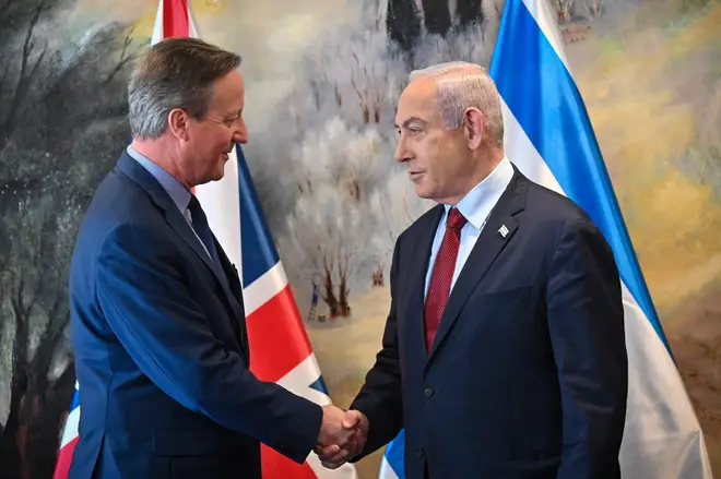 Benjamin Netanyahu - David Cameron meeting in Jerusalem